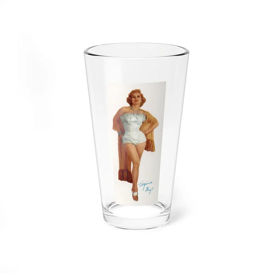 Virginia Mayo #225 - Modern Screen Pin-Ups Magazine Issue #01 (Vintage Female Icon) Pint Glass 16oz 16oz - Go Mug Yourself