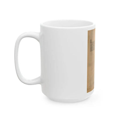 Virginia Mayo #229 - 1 Full Page Fashion Photo & Caption from Movie Fan Magazine Circa Late 40's or 50's (Vintage Female Icon) White Coffee Mug - Go Mug Yourself