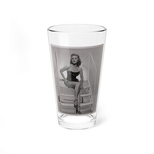 Virginia Mayo #236 - Vintage 8x10 B&W Full Body Vintage Pin-Up Photo circa 50's (Vintage Female Icon) Pint Glass 16oz 16oz - Go Mug Yourself
