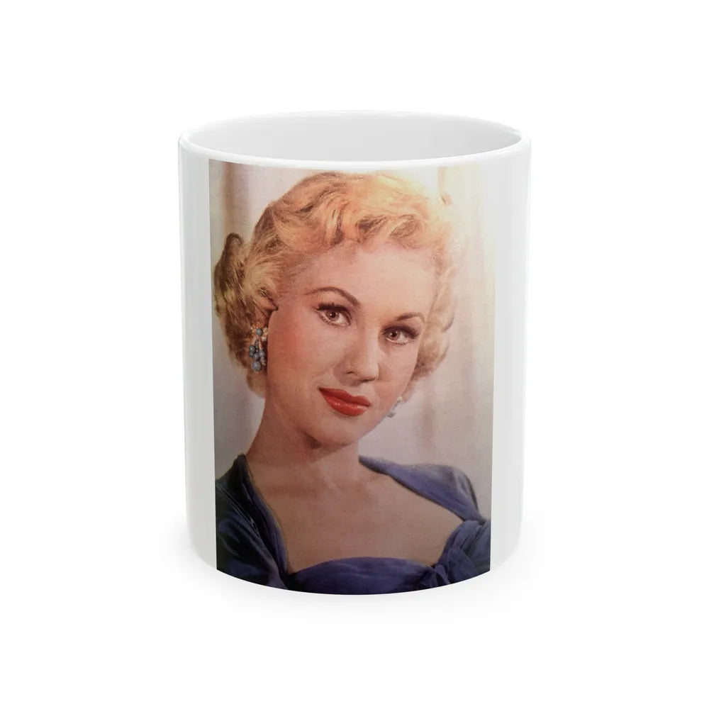 Virginia Mayo #237 (Vintage Female Icon) White Coffee Mug-11oz-Go Mug Yourself