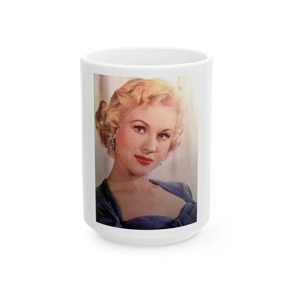 Virginia Mayo #237 (Vintage Female Icon) White Coffee Mug-15oz-Go Mug Yourself