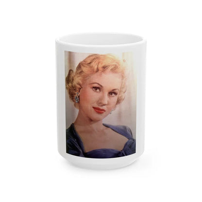 Virginia Mayo #237 (Vintage Female Icon) White Coffee Mug-15oz-Go Mug Yourself