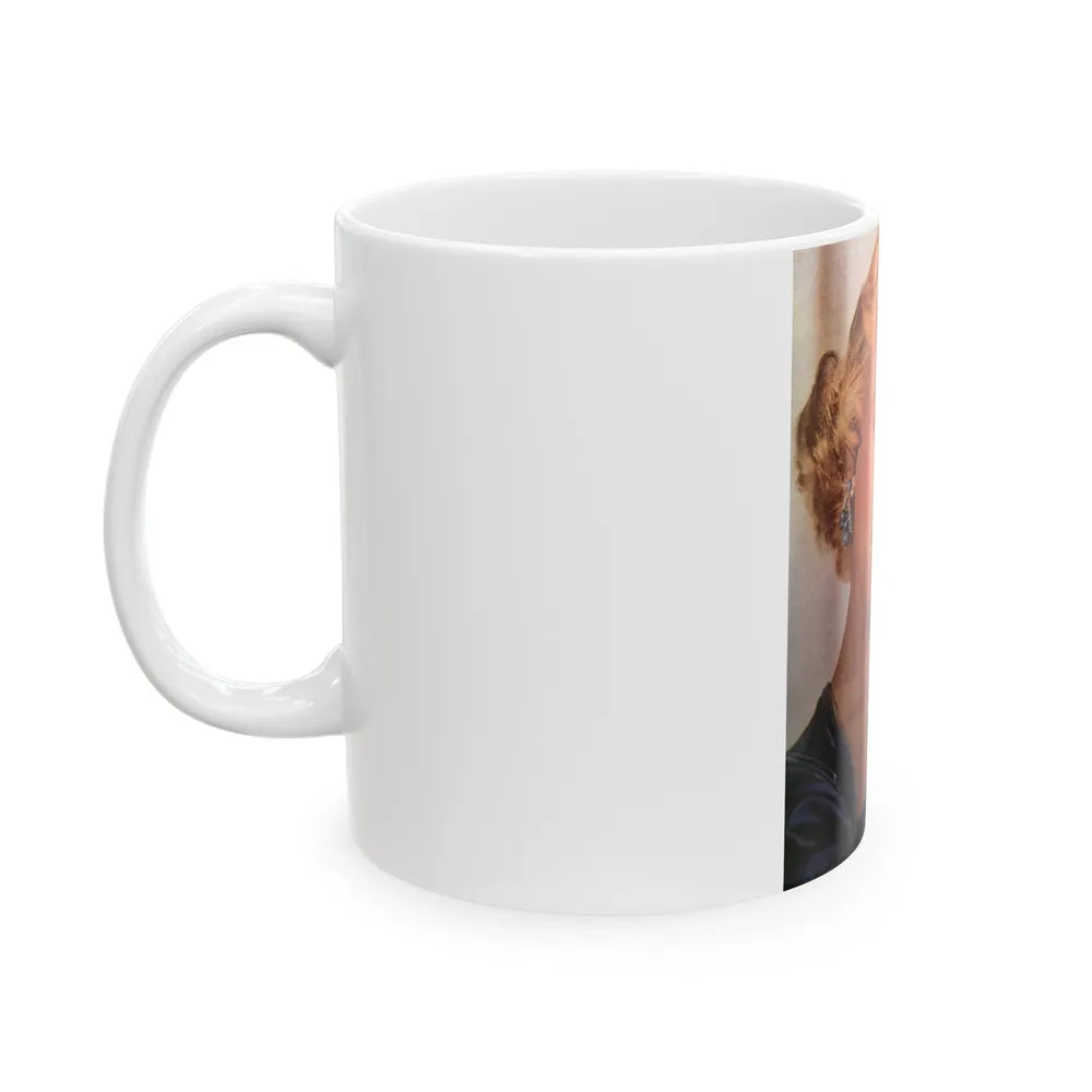 Virginia Mayo #237 (Vintage Female Icon) White Coffee Mug-Go Mug Yourself