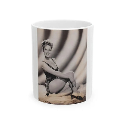 Virginia Mayo #239 (Vintage Female Icon) White Coffee Mug 11oz - Go Mug Yourself