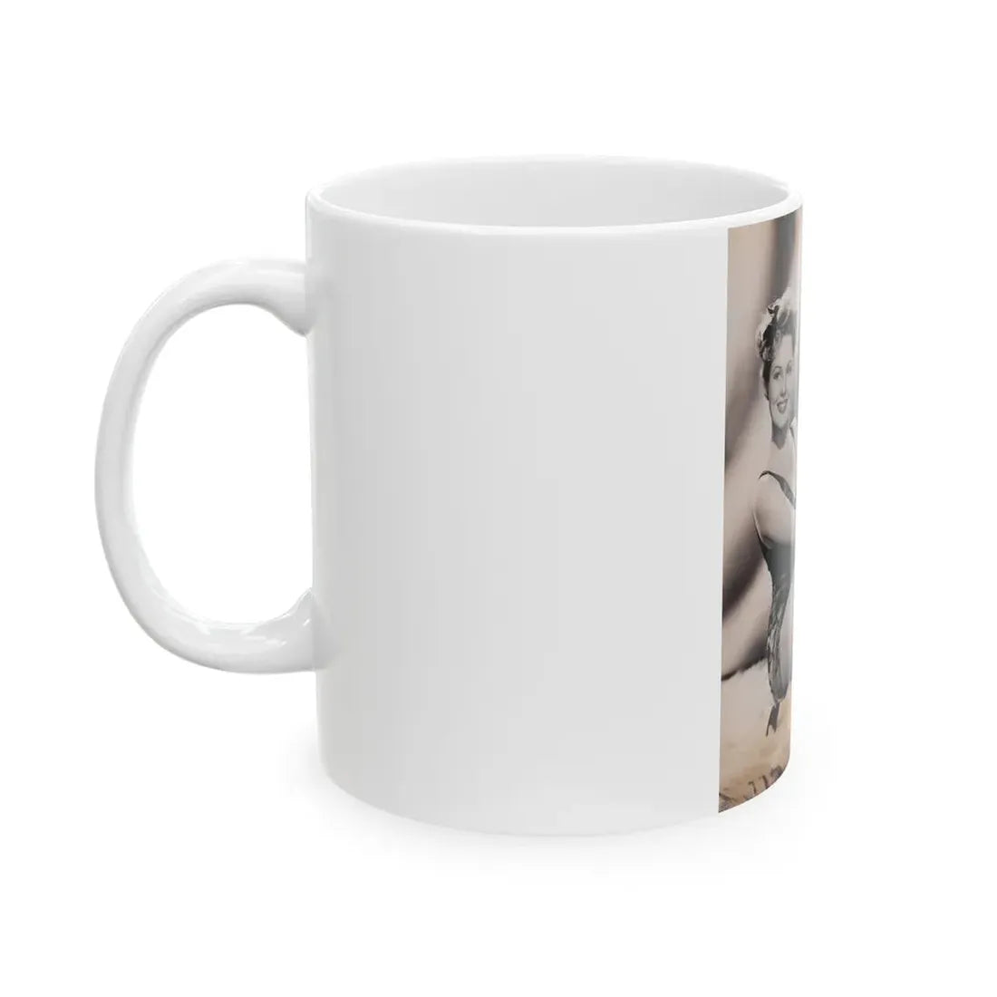 Virginia Mayo #239 (Vintage Female Icon) White Coffee Mug - Go Mug Yourself