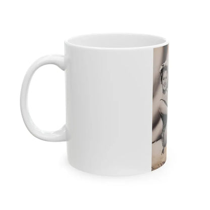 Virginia Mayo #239 (Vintage Female Icon) White Coffee Mug - Go Mug Yourself