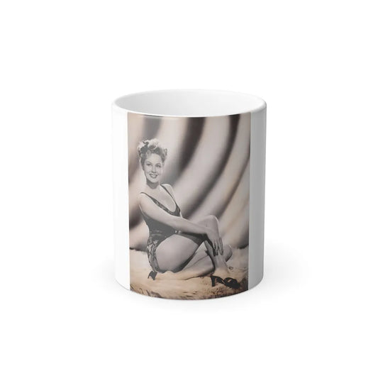 Virginia Mayo #239 (Vintage Female Icons) Color Changing Mug 11oz-11oz-Go Mug Yourself