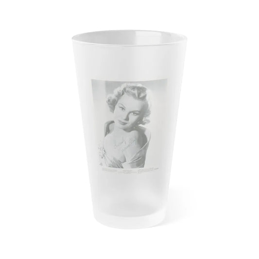 Virginia Mayo #240 (Vintage Female Icon) Frosted Pint Glass 16oz-16oz-Frosted-Go Mug Yourself