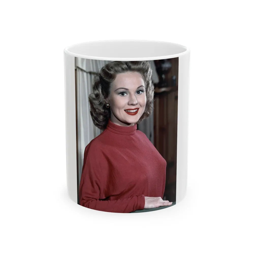 Virginia Mayo #241 (Vintage Female Icon) White Coffee Mug-11oz-Go Mug Yourself