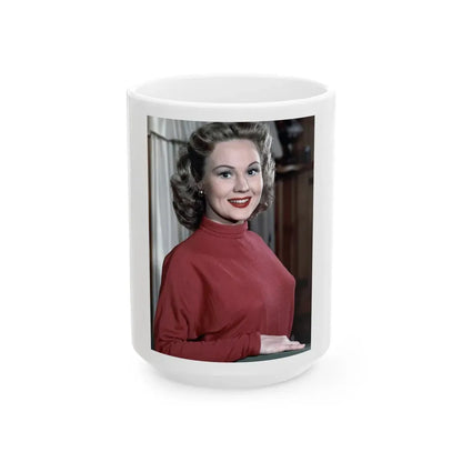 Virginia Mayo #241 (Vintage Female Icon) White Coffee Mug 15oz - Go Mug Yourself
