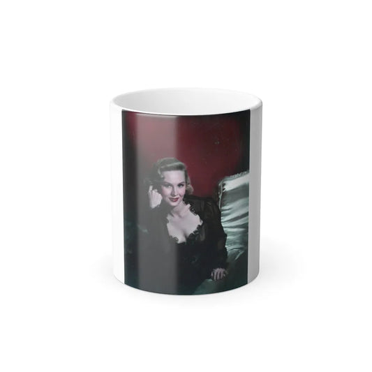 Virginia Mayo #245 (Vintage Female Icons) Color Changing Mug 11oz-11oz-Go Mug Yourself