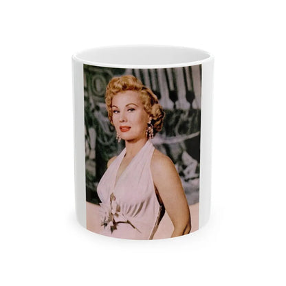 Virginia Mayo #246 (Vintage Female Icon) White Coffee Mug-11oz-Go Mug Yourself