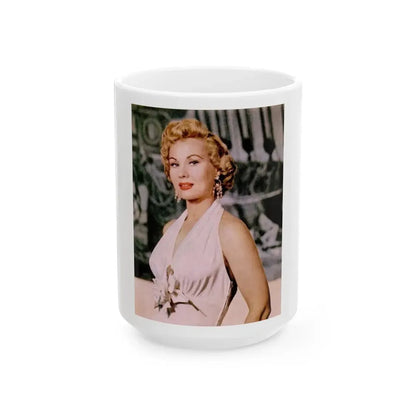 Virginia Mayo #246 (Vintage Female Icon) White Coffee Mug 15oz - Go Mug Yourself