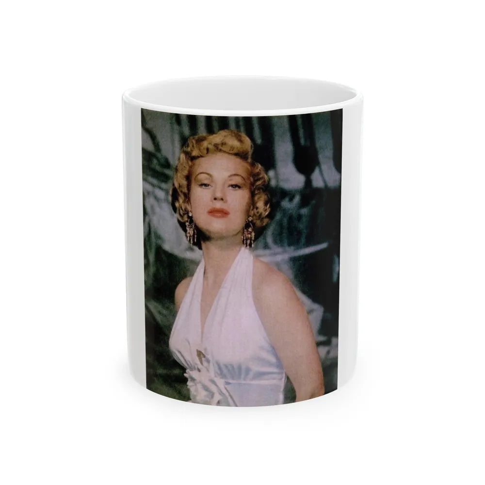 Virginia Mayo #247 (Vintage Female Icon) White Coffee Mug-11oz-Go Mug Yourself