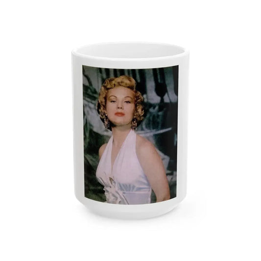 Virginia Mayo #247 (Vintage Female Icon) White Coffee Mug 15oz - Go Mug Yourself