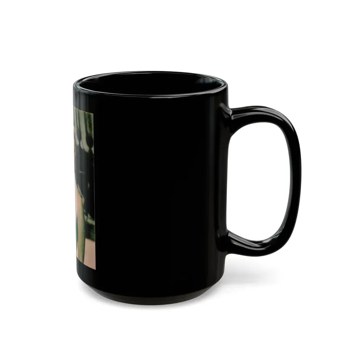 Virginia Mayo #248 (Vintage Female Icon) Black Coffee Mug - Go Mug Yourself