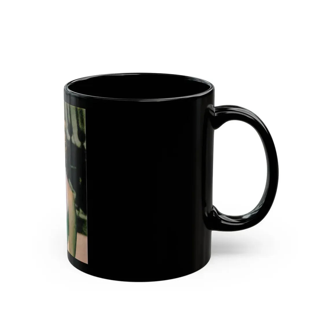 Virginia Mayo #248 (Vintage Female Icon) Black Coffee Mug - Go Mug Yourself