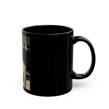 Virginia Mayo #248 (Vintage Female Icon) Black Coffee Mug - Go Mug Yourself