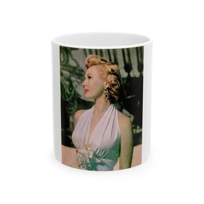 Virginia Mayo #248 (Vintage Female Icon) White Coffee Mug-11oz-Go Mug Yourself