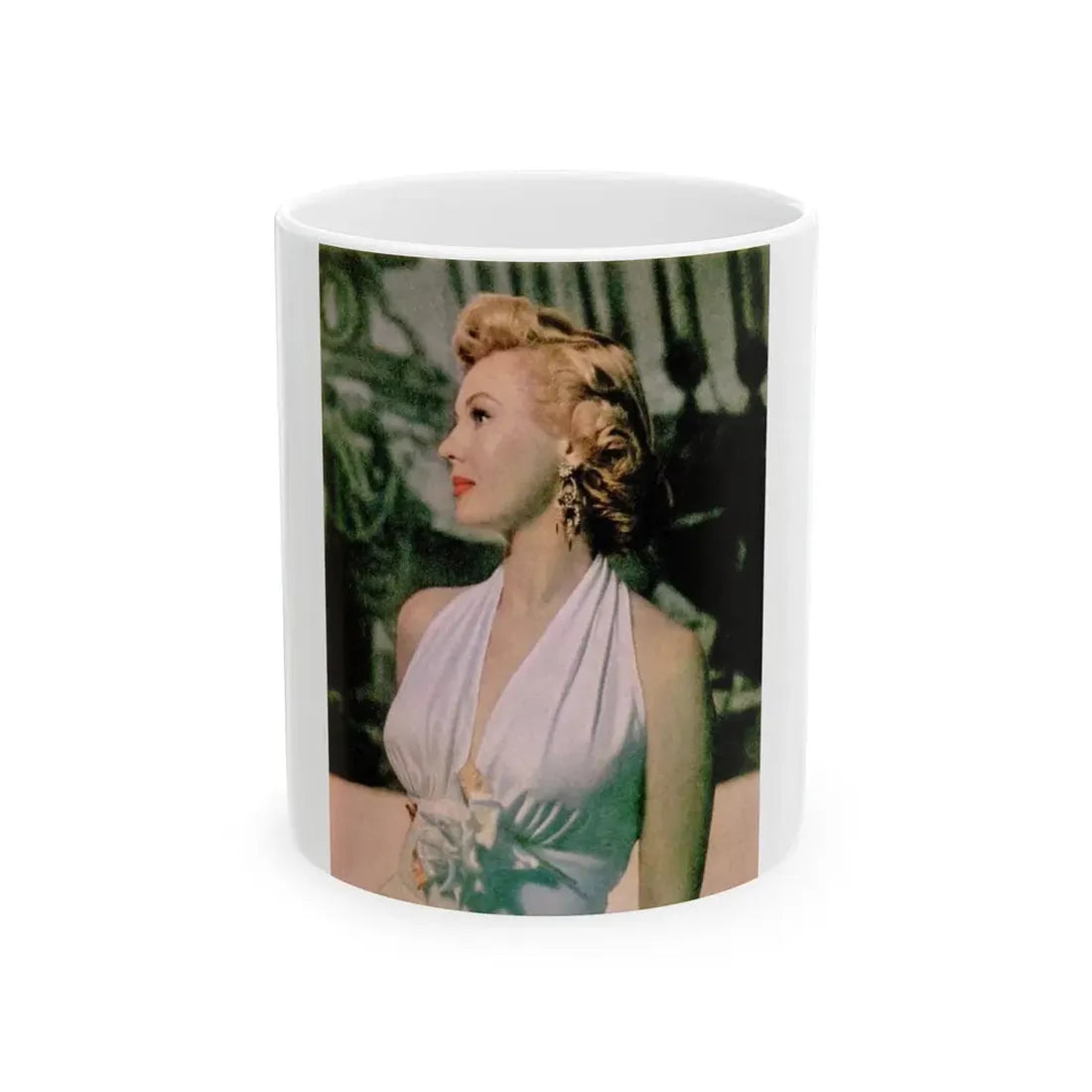 Virginia Mayo #248 (Vintage Female Icon) White Coffee Mug 11oz - Go Mug Yourself