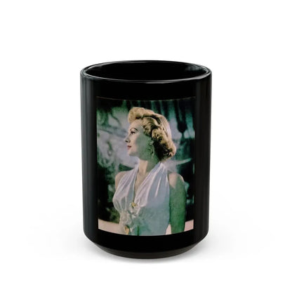 Virginia Mayo #249 (Vintage Female Icon) Black Coffee Mug 15oz - Go Mug Yourself