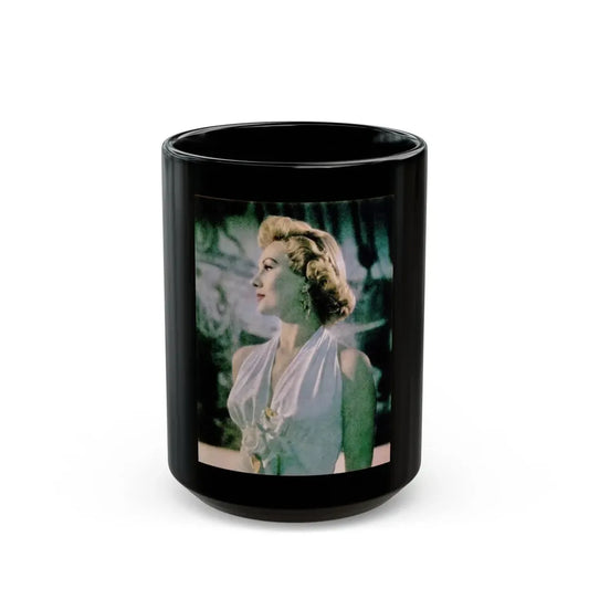 Virginia Mayo #249 (Vintage Female Icon) Black Coffee Mug 15oz - Go Mug Yourself