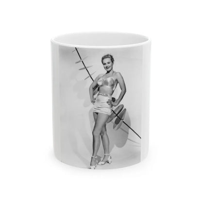 Virginia Mayo #250 (Vintage Female Icon) White Coffee Mug-11oz-Go Mug Yourself