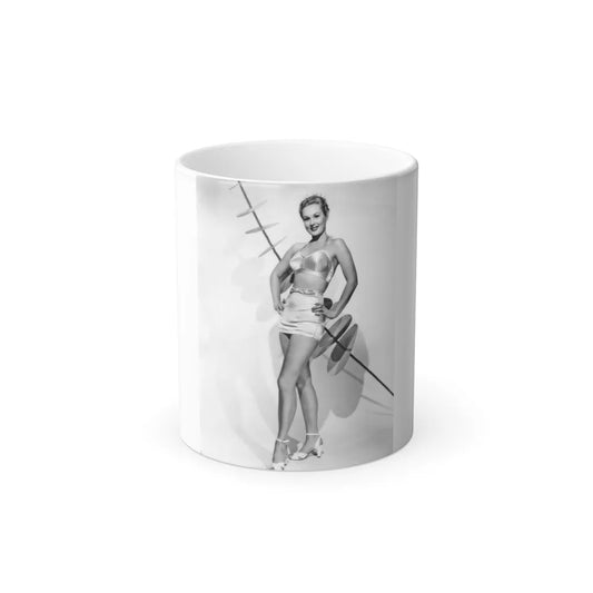 Virginia Mayo #250 (Vintage Female Icons) Color Changing Mug 11oz-11oz-Go Mug Yourself