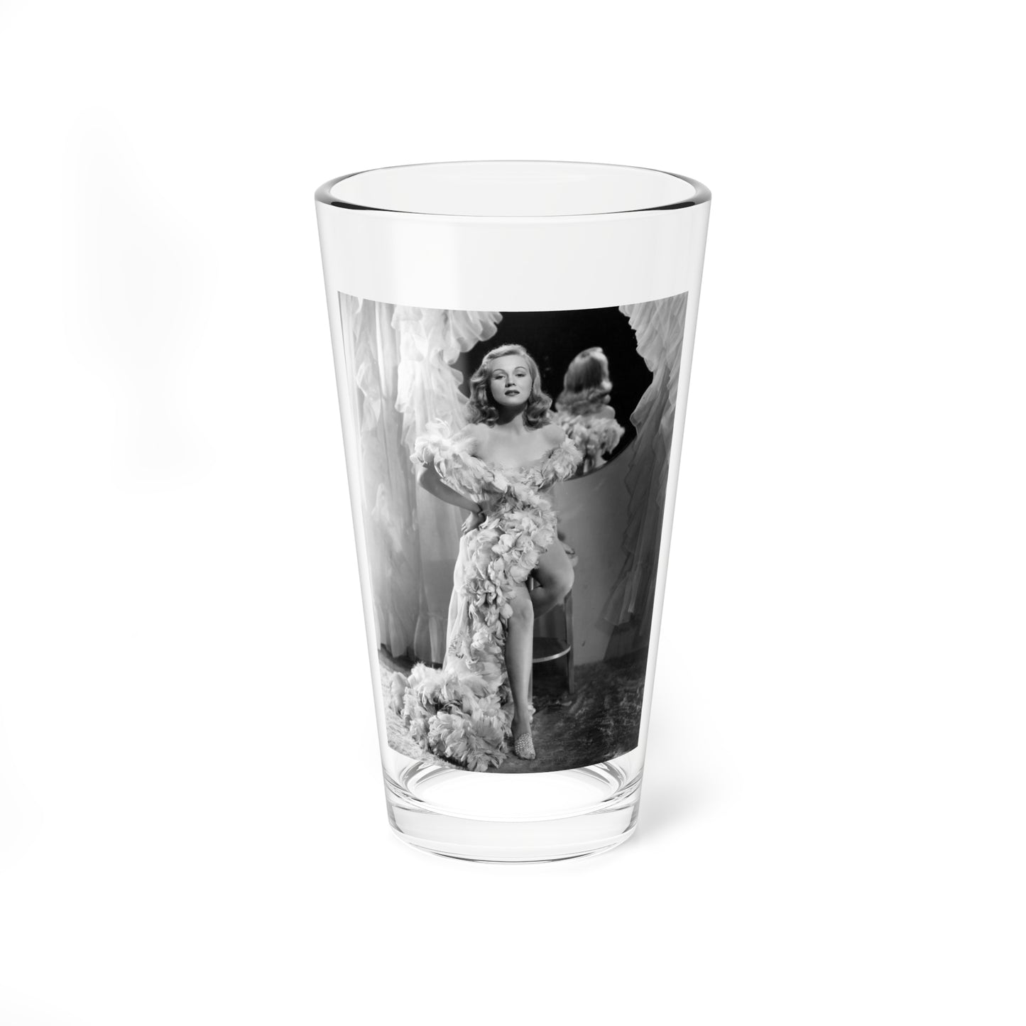 Virginia Mayo #253 (Vintage Female Icon) Pint Glass 16oz-16oz-Go Mug Yourself