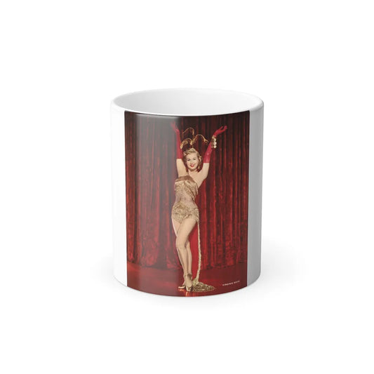 Virginia Mayo #255 (Vintage Female Icons) Color Changing Mug 11oz-11oz-Go Mug Yourself