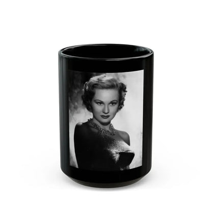 Virginia Mayo #258 (Vintage Female Icon) Black Coffee Mug 15oz - Go Mug Yourself