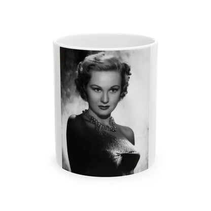 Virginia Mayo #258 (Vintage Female Icon) White Coffee Mug-11oz-Go Mug Yourself