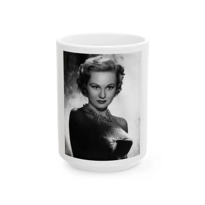 Virginia Mayo #258 (Vintage Female Icon) White Coffee Mug 15oz - Go Mug Yourself