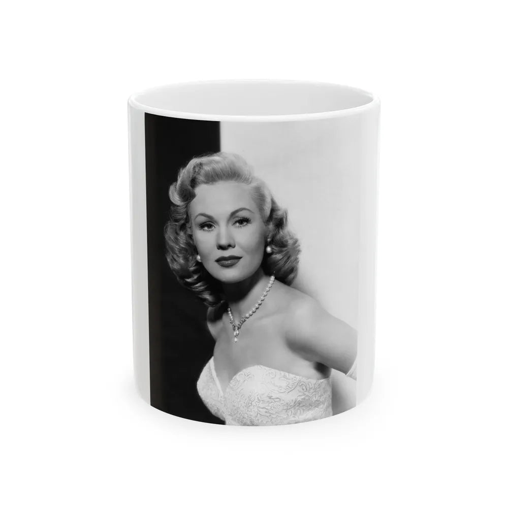 Virginia Mayo #259 (Vintage Female Icon) White Coffee Mug-11oz-Go Mug Yourself