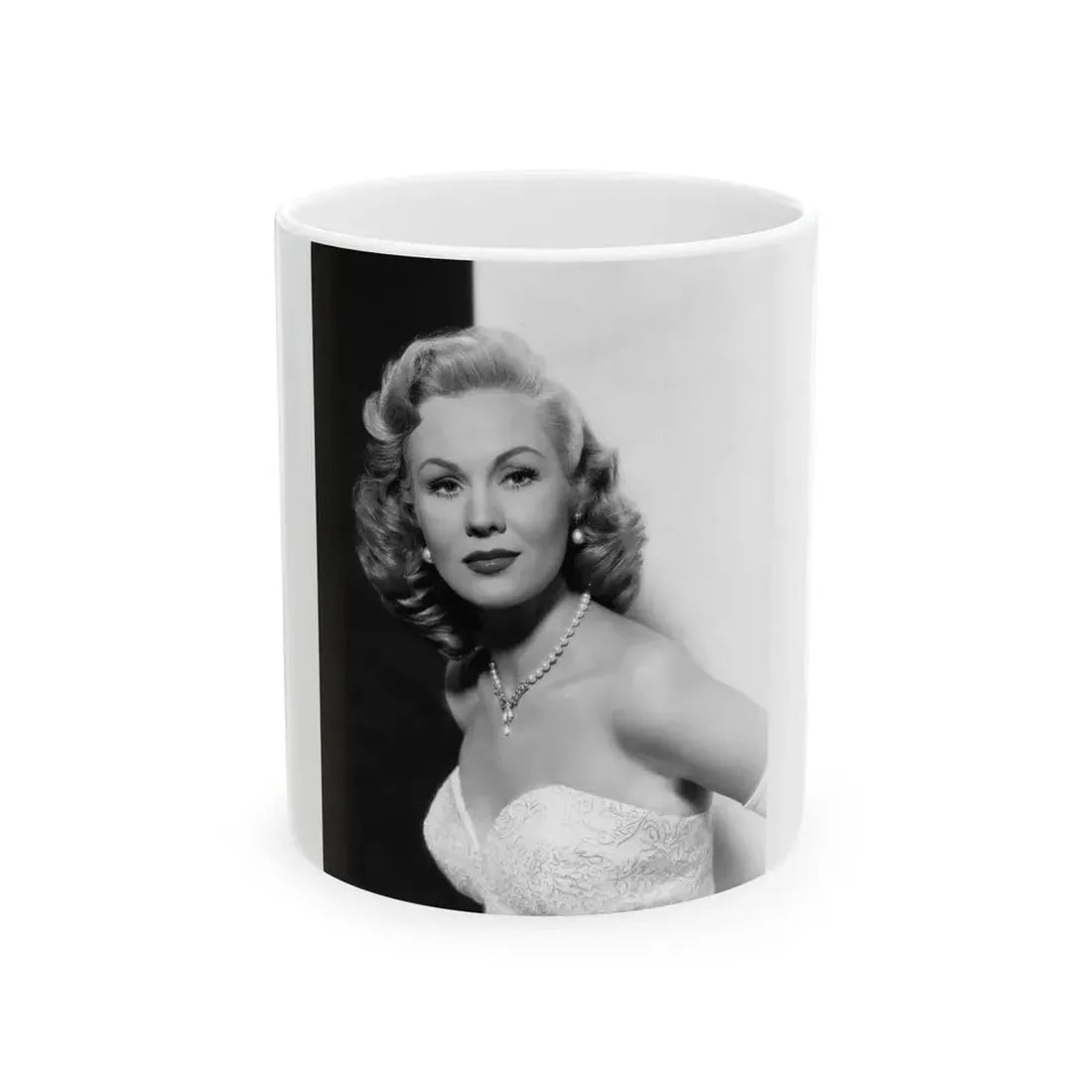 Virginia Mayo #259 (Vintage Female Icon) White Coffee Mug 11oz - Go Mug Yourself