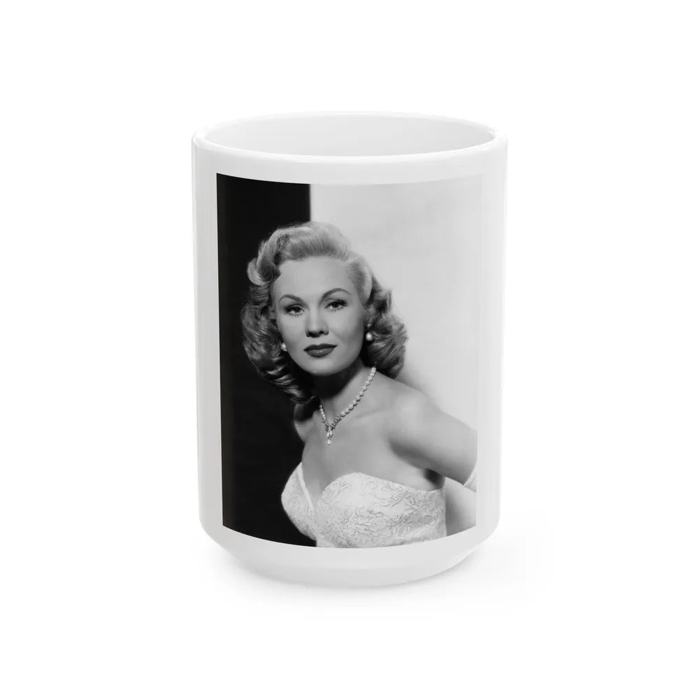 Virginia Mayo #259 (Vintage Female Icon) White Coffee Mug-15oz-Go Mug Yourself