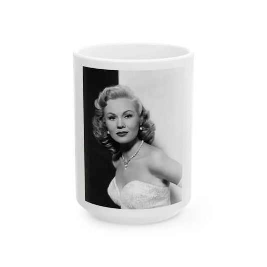 Virginia Mayo #259 (Vintage Female Icon) White Coffee Mug 15oz - Go Mug Yourself