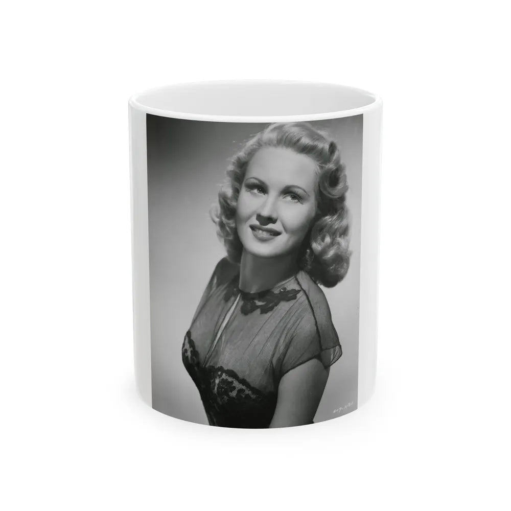 Virginia Mayo #262 (Vintage Female Icon) White Coffee Mug-11oz-Go Mug Yourself