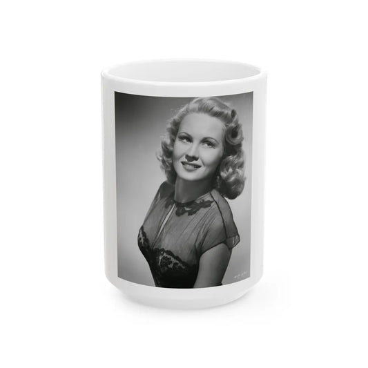 Virginia Mayo #262 (Vintage Female Icon) White Coffee Mug-15oz-Go Mug Yourself