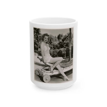 Virginia Mayo #266 (Vintage Female Icon) White Coffee Mug-15oz-Go Mug Yourself