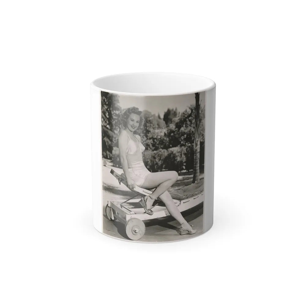 Virginia Mayo #266 (Vintage Female Icons) Color Changing Mug 11oz-11oz-Go Mug Yourself