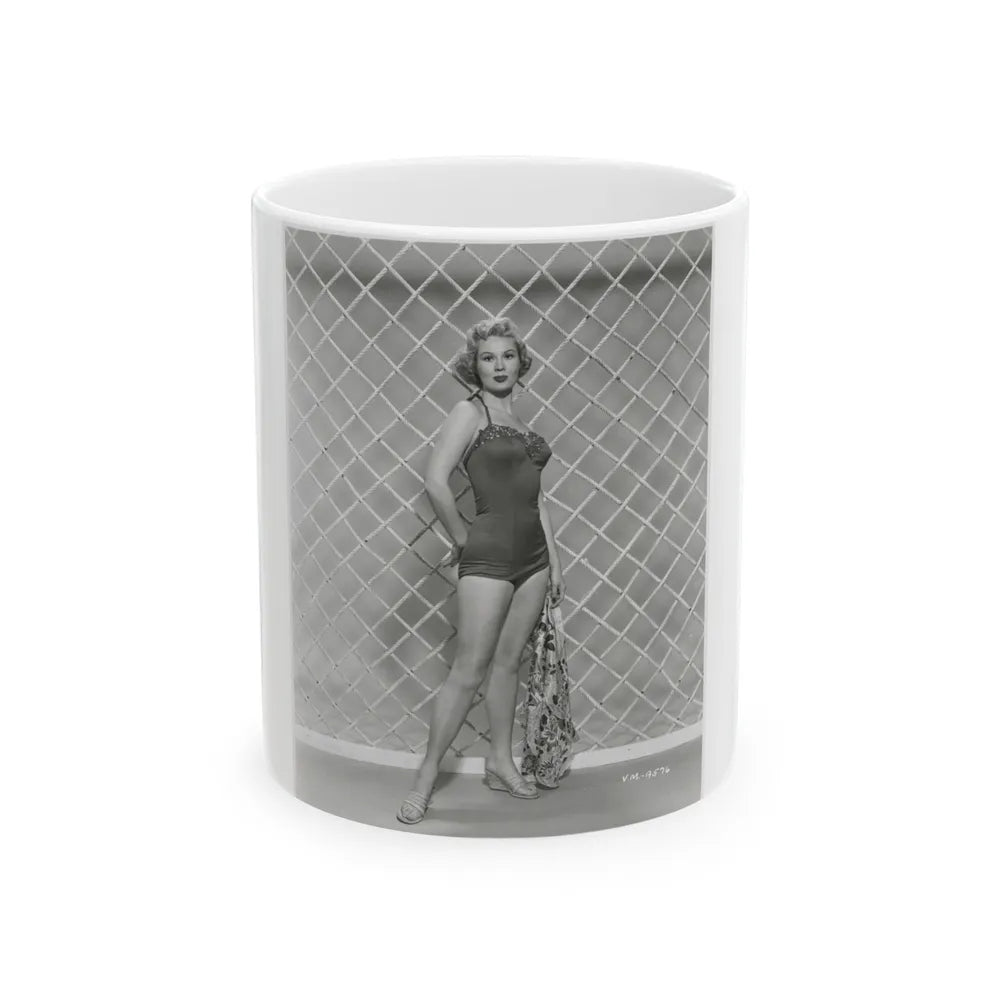 Virginia Mayo #267 (Vintage Female Icon) White Coffee Mug-11oz-Go Mug Yourself