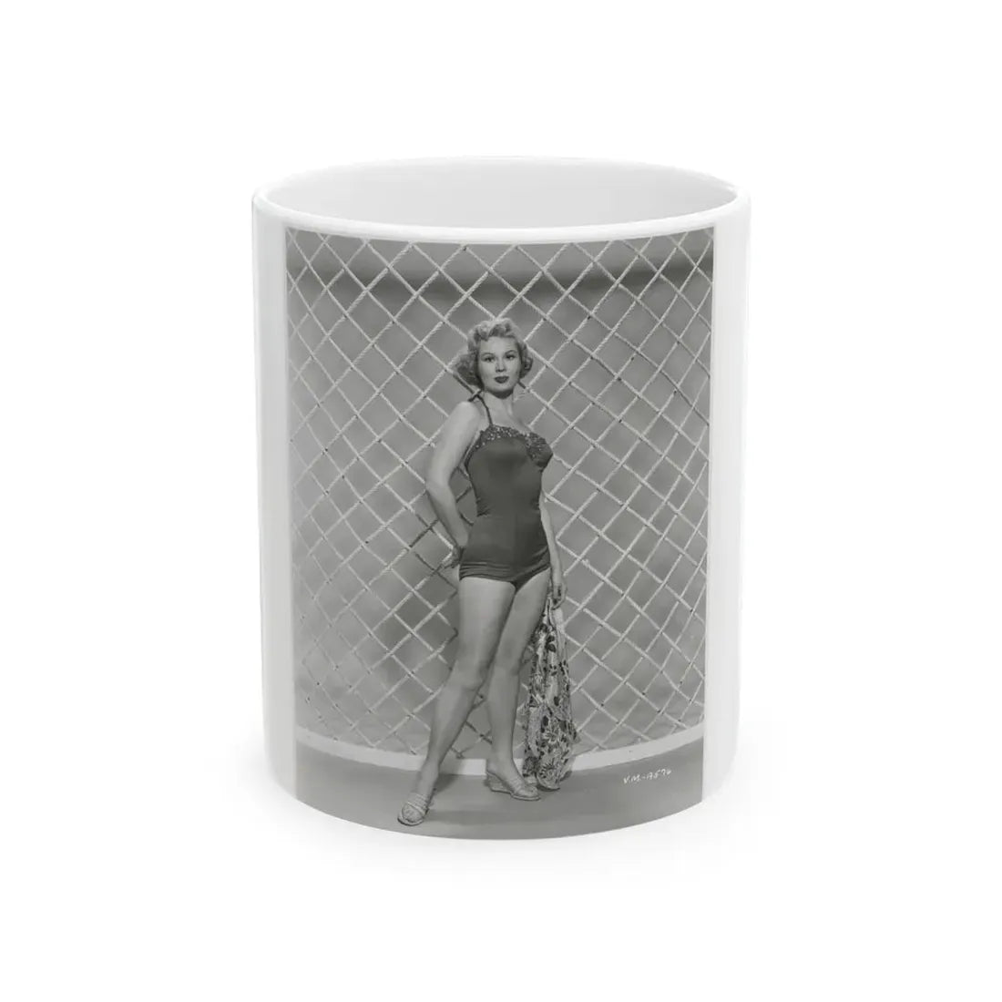 Virginia Mayo #267 (Vintage Female Icon) White Coffee Mug 11oz - Go Mug Yourself