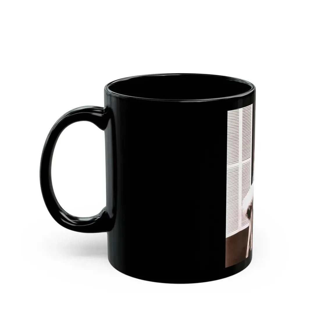 Virginia Mayo #270 (Vintage Female Icon) Black Coffee Mug - Go Mug Yourself