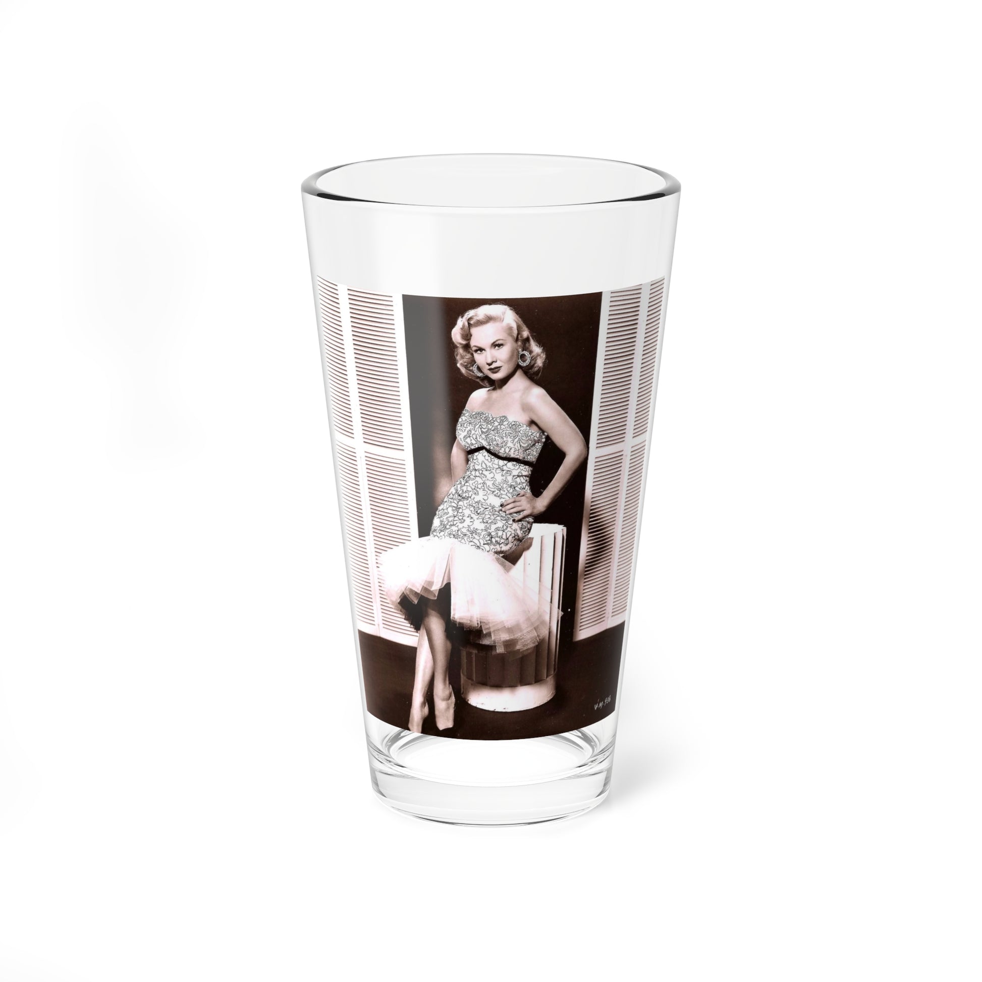 Virginia Mayo #270 (Vintage Female Icon) Pint Glass 16oz-16oz-Go Mug Yourself