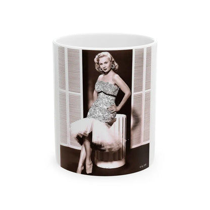 Virginia Mayo #270 (Vintage Female Icon) White Coffee Mug-11oz-Go Mug Yourself