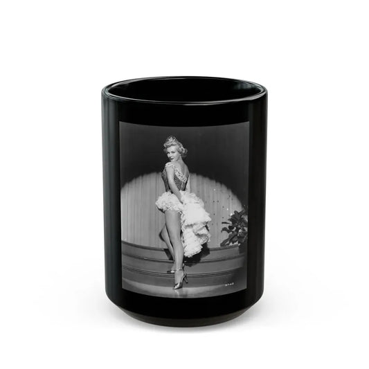 Virginia Mayo #272 (Vintage Female Icon) Black Coffee Mug 15oz - Go Mug Yourself