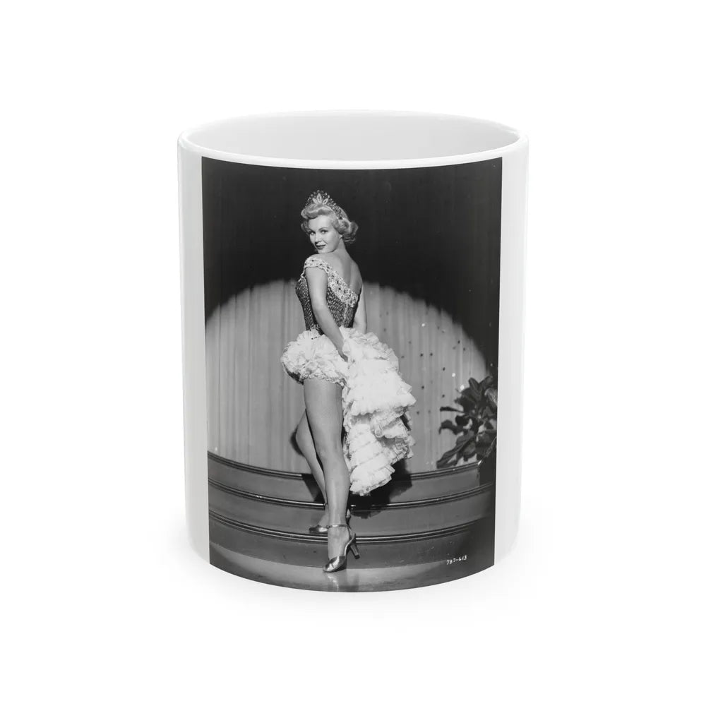 Virginia Mayo #272 (Vintage Female Icon) White Coffee Mug-11oz-Go Mug Yourself