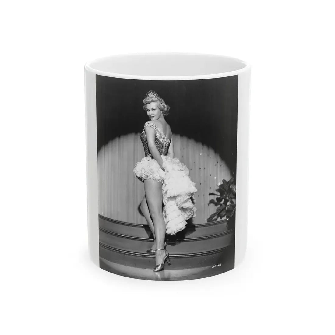 Virginia Mayo #272 (Vintage Female Icon) White Coffee Mug 11oz - Go Mug Yourself