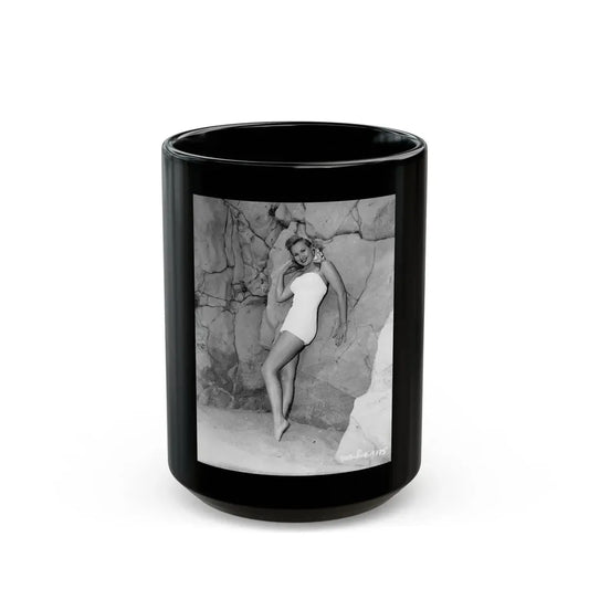 Virginia Mayo #273 (Vintage Female Icon) Black Coffee Mug 15oz - Go Mug Yourself